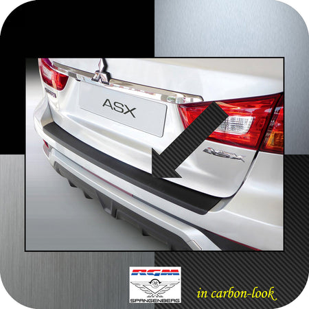 Ladekantenschutz Carbon-look Mitsubishi ASX SUV Baujahre 10.2016-02.2019 3509792