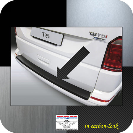 Ladekantenschutz Carbon-Look VW T6 & T6.1 mit Heckklappe ab 2015- glatt 3509850