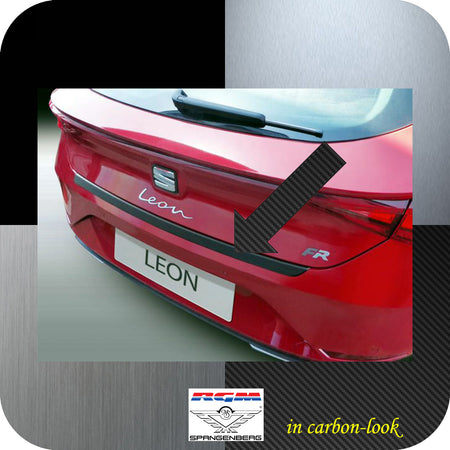 Ladekantenschutz Carbon-Look für Seat Leon IV Typ KL 5-Türer ab 03.2020- 3591311 a
