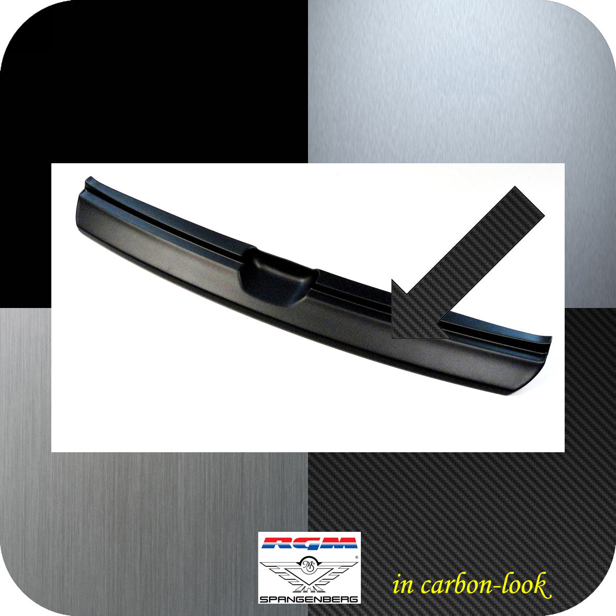 Ladekantenschutz Carbon-Look Kia e-Niro ab 12.2018- NICHT Plug-in Hybrid 3591338 c