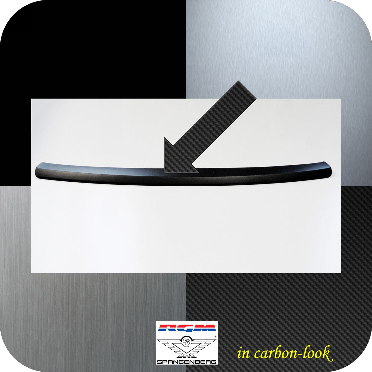 Ladekantenschutz Carbon-Look für Skoda Enyaq SUV ab Baujahr 04.2021- 3591343d