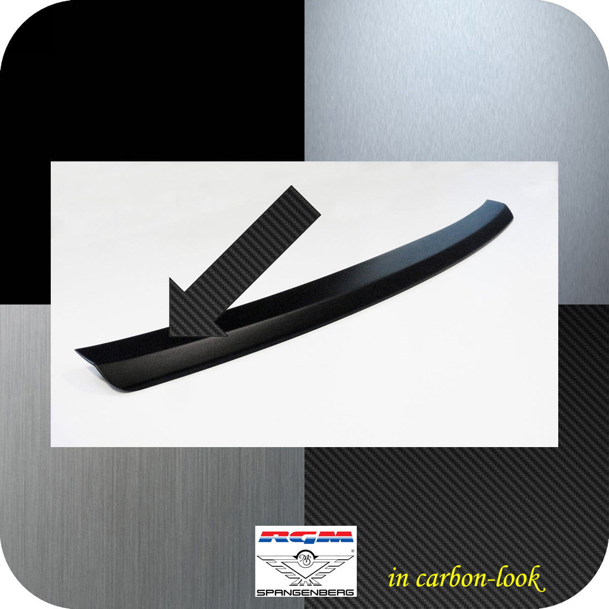 Ladekantenschutz Carbon-Look für Skoda Enyaq SUV ab Baujahr 04.2021- 3591343e