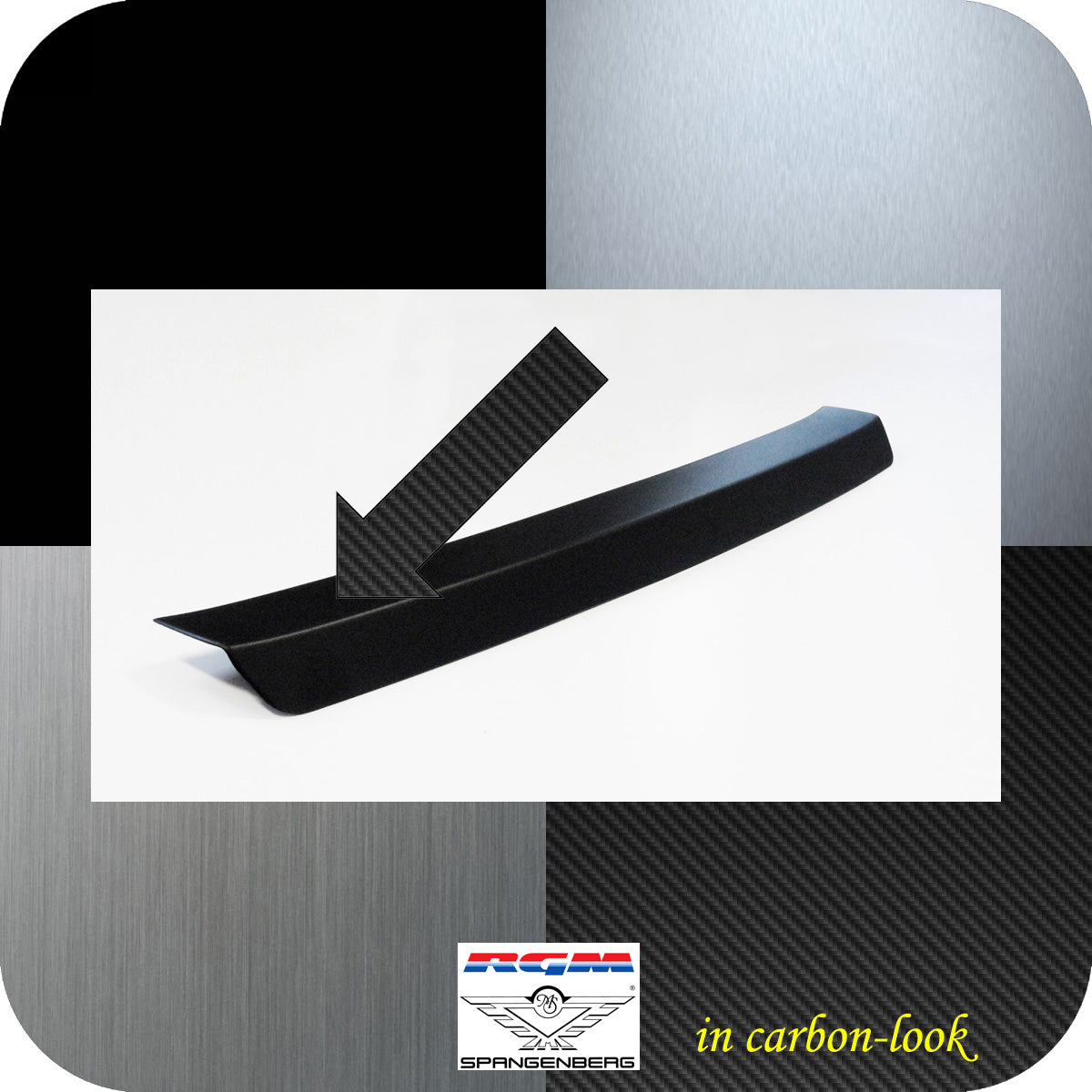 Ladekantenschutz Carbon-Look für BMW 4er Coupe G22 nur M-Style ab 10.2020- 3591350d