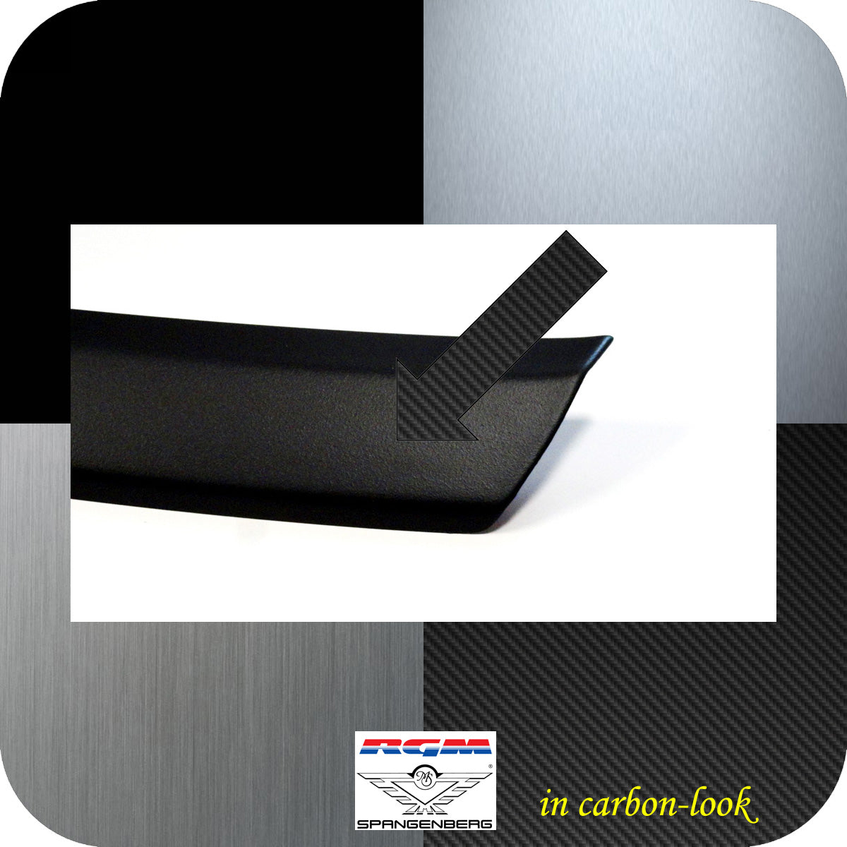 Ladekantenschutz Carbon-Look Suzuki Ignis III 3.Gen Facelift ab 05.2020- 3591353 c