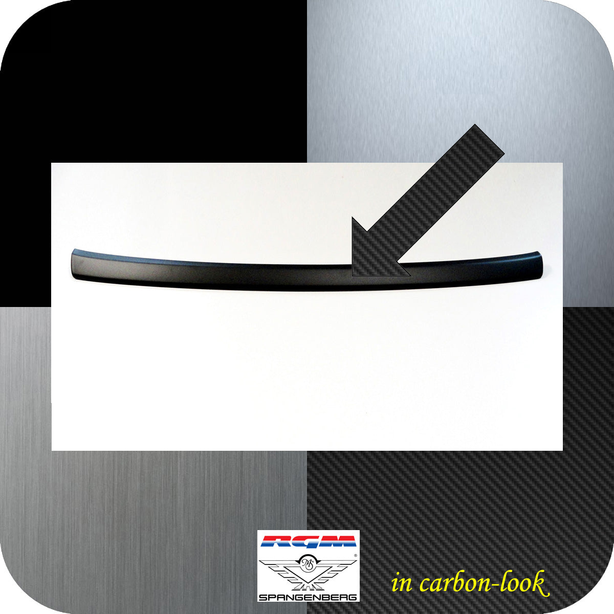 Ladekantenschutz Carbon-Look Suzuki Ignis III 3.Gen Facelift ab 05.2020- 3591353 d