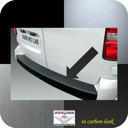 Ladekantenschutz Carbon-Look Opel Vivaro C langer Radstand ab 09.2019- 3591363 a
