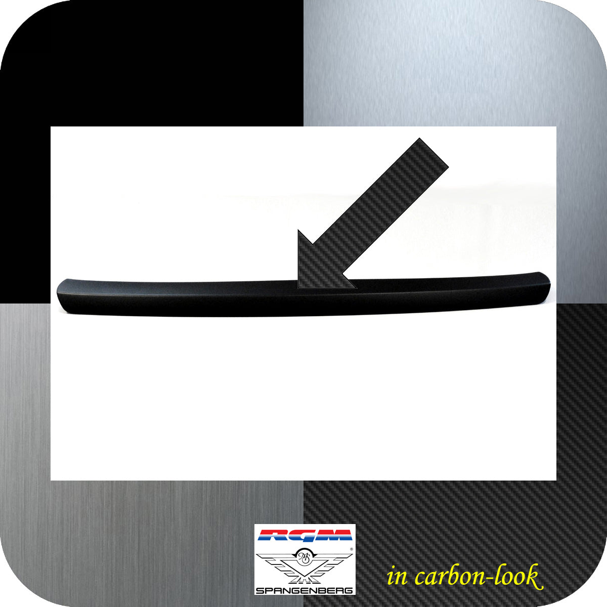 Ladekantenschutz Carbon-Look für Skoda Fabia IV Hatchback 5-Tür 09.2021- 3591370 d