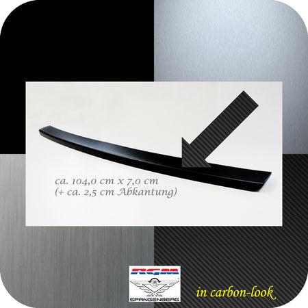 Ladekantenschutz Carbon-Look für Mercedes GLE II Typ V167 SUV ab 10.18- 3591381 c