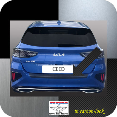 Ladekantenschutz Carbon-Look für Kia Cee´d 5-Türer 2021- auch GT/GT-Line 3591384 d