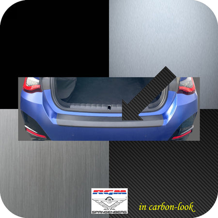 Ladekantenschutz Carbon-Look für BMW i4 M-Style Gran Coupé G26 10.2021- 3591387 c