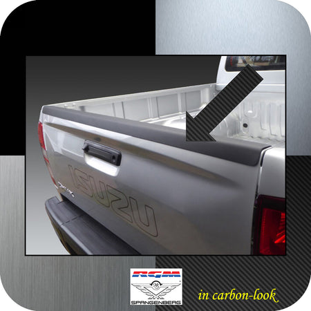 Heckklappen Schutzleiste ABS Carbon-Look Isuzu D Max 2. Gen. ab 06.2012- 3510110 aa