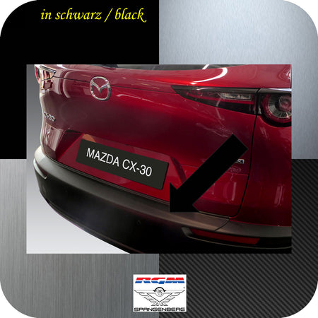 Ladekantenschutz schwarz für Mazda CX-30 SUV ab Baujahr 09.2019- 3500123a