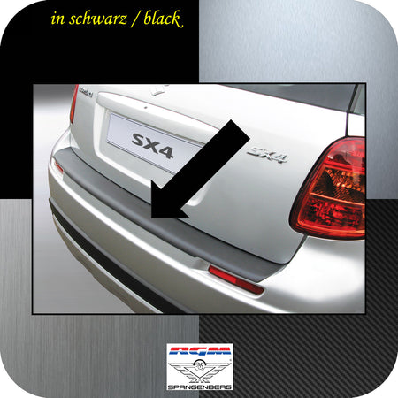 Ladekantenschutz schwarz Suzuki SX4 Kombi 5-Türer ab Baujahr 2006- 3500203
