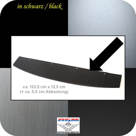 Ladekantenschutz schwarz Toyota RAV4 III SUV ohne Radhalter 2005-13 3500353 b