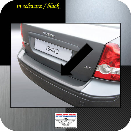 Ladekantenschutz schwarz Volvo S40 II Limousine vor Mopf 2004-2007 3500417
