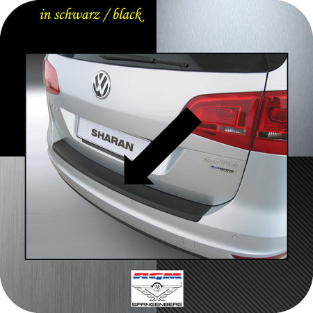 Ladekantenschutz schwarz VW Sharan II Van Kombi ab Baujahr 2010- 3500487