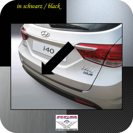 Ladekantenschutz schwarz Hyundai i40CW Kombi ab Baujahr 2011- 3500517