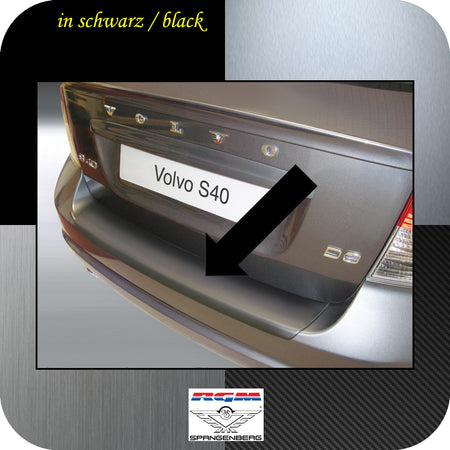Ladekantenschutz schwarz Volvo S40 II Limousine ab facelift 2007-12 3500549