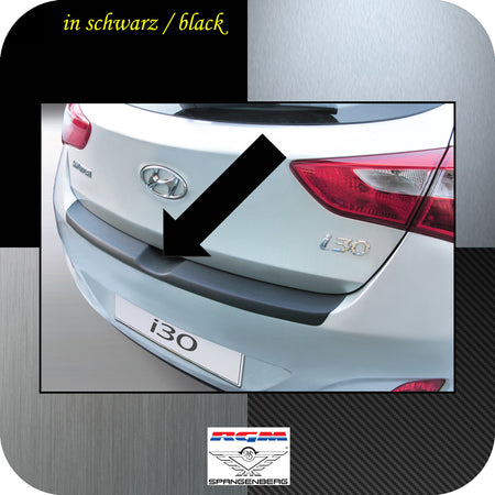 Ladekantenschutz schwarz Hyundai i30 II Schrägheck 2011-2017 3500551
