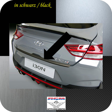 Ladekantenschutz schwarz für Hyundai i30 & i30N III PD Fastback 11.2016- 3500569 a
