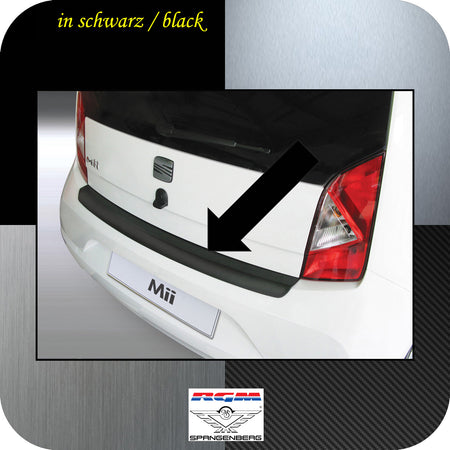 Ladekantenschutz schwarz Seat MII Schrägheck ab Baujahr 2011- 3500580