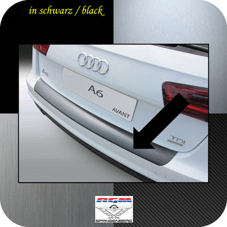 Ladekantenschutz schwarz Audi A6 C7 Avant auch S-Line 2014- nicht RS S6 3500679