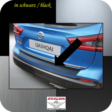 Ladekantenschutz schwarz Nissan Qashqai SUV 2. Gen. ab facelift 03.2017- 3500696