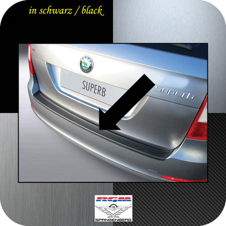 Ladekantenschutz schwarz Skoda Superb II Kombi ab facelift 2013-2015 3500709
