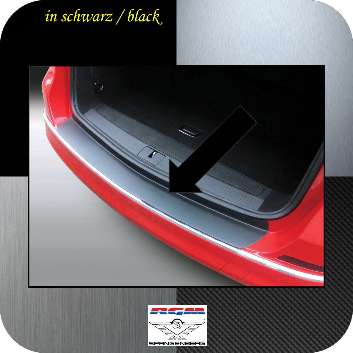 Ladekantenschutz schwarz Opel Astra J Sports Tourer ab Mopf 2012-15 3500733
