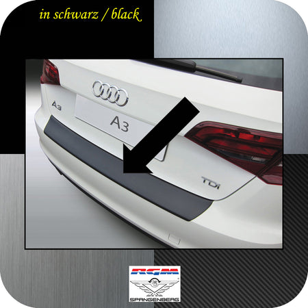 Ladekantenschutz schwarz Audi A3 Sportback auch S3 und RS3 ab 2012- 3500760