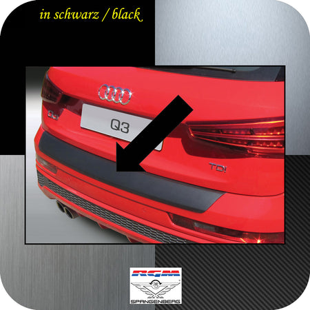 Ladekantenschutz schwarz Audi Q3 auch RS Kompakt SUV ab 2011- 3500762
