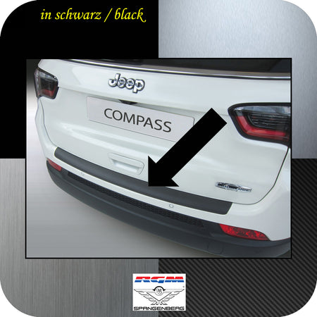 Ladekantenschutz schwarz Jeep Compass SUV Typ MX 2. Gen. ab 12.2016- 3500797