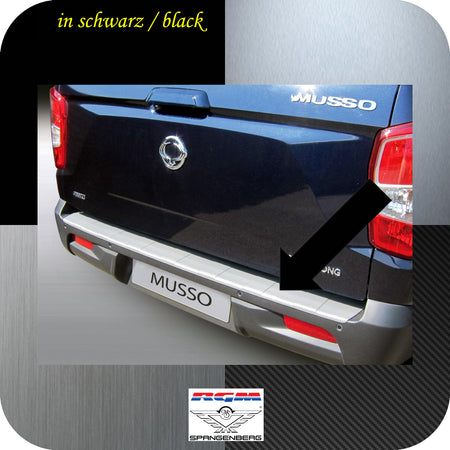 Ladekantenschutz schwarz für SsangYong Musso SUV ab Baujahr 08.2018- 3500825 a