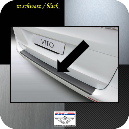 Ladekantenschutz schwarz Mercedes V-Klasse W447 Viano Vito ab 2014- 3500844