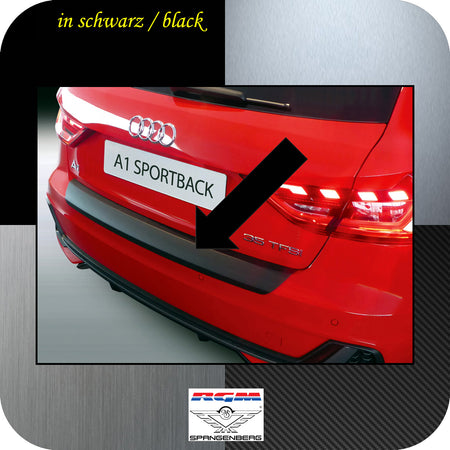 Ladekantenschutz schwarz für Audi A1 Sportback S-Line Typ GB ab 07.2018- 3500849 a