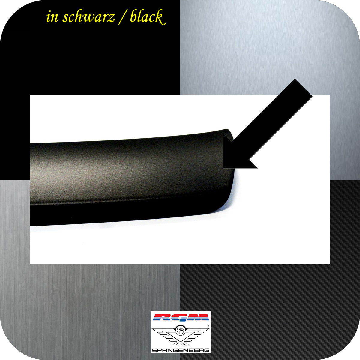 Ladekantenschutz schwarz für MINI Countryman facelift ab Baujahr 7.2020- 3501346 c