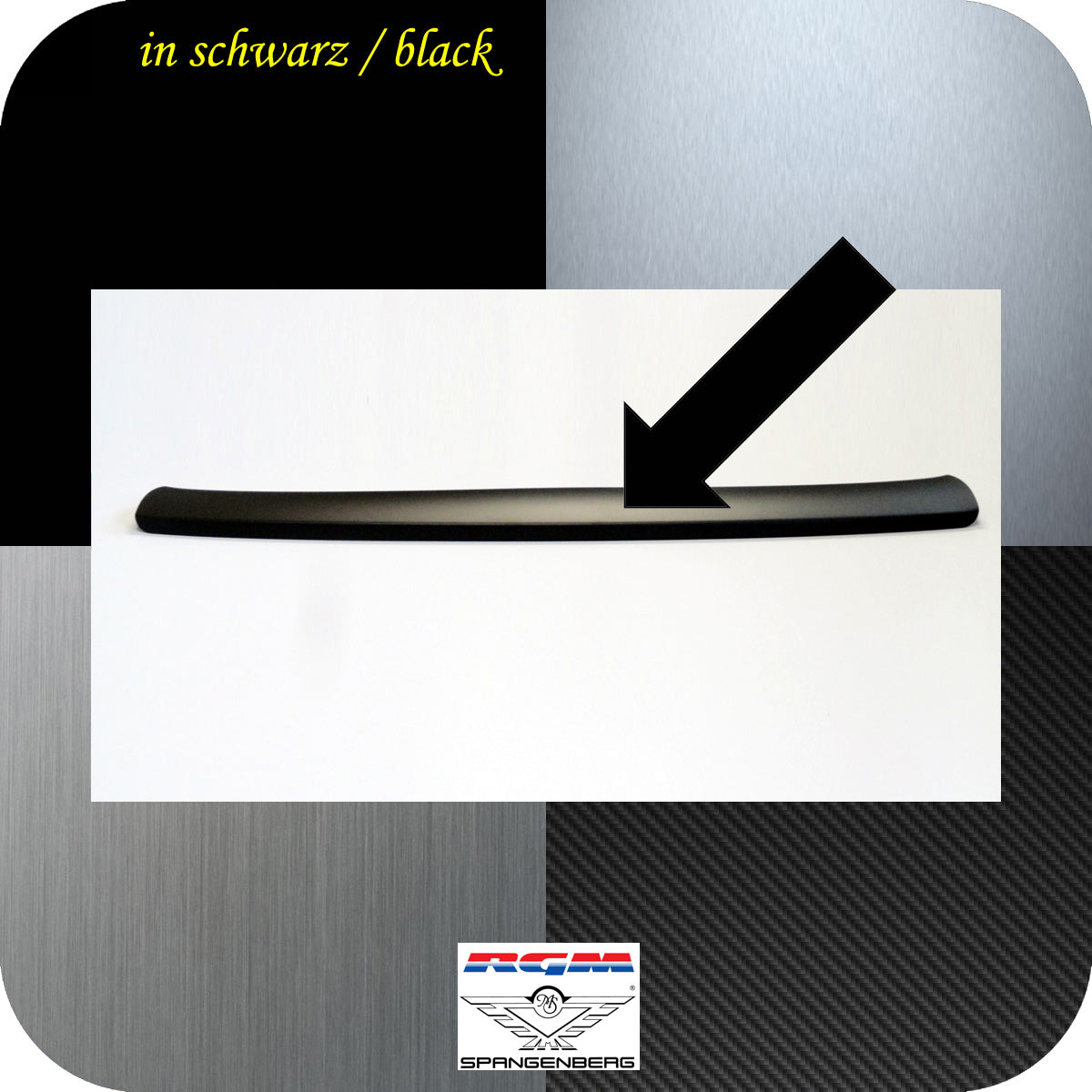 Ladekantenschutz schwarz für MINI Countryman facelift ab Baujahr 7.2020- 3501346 d