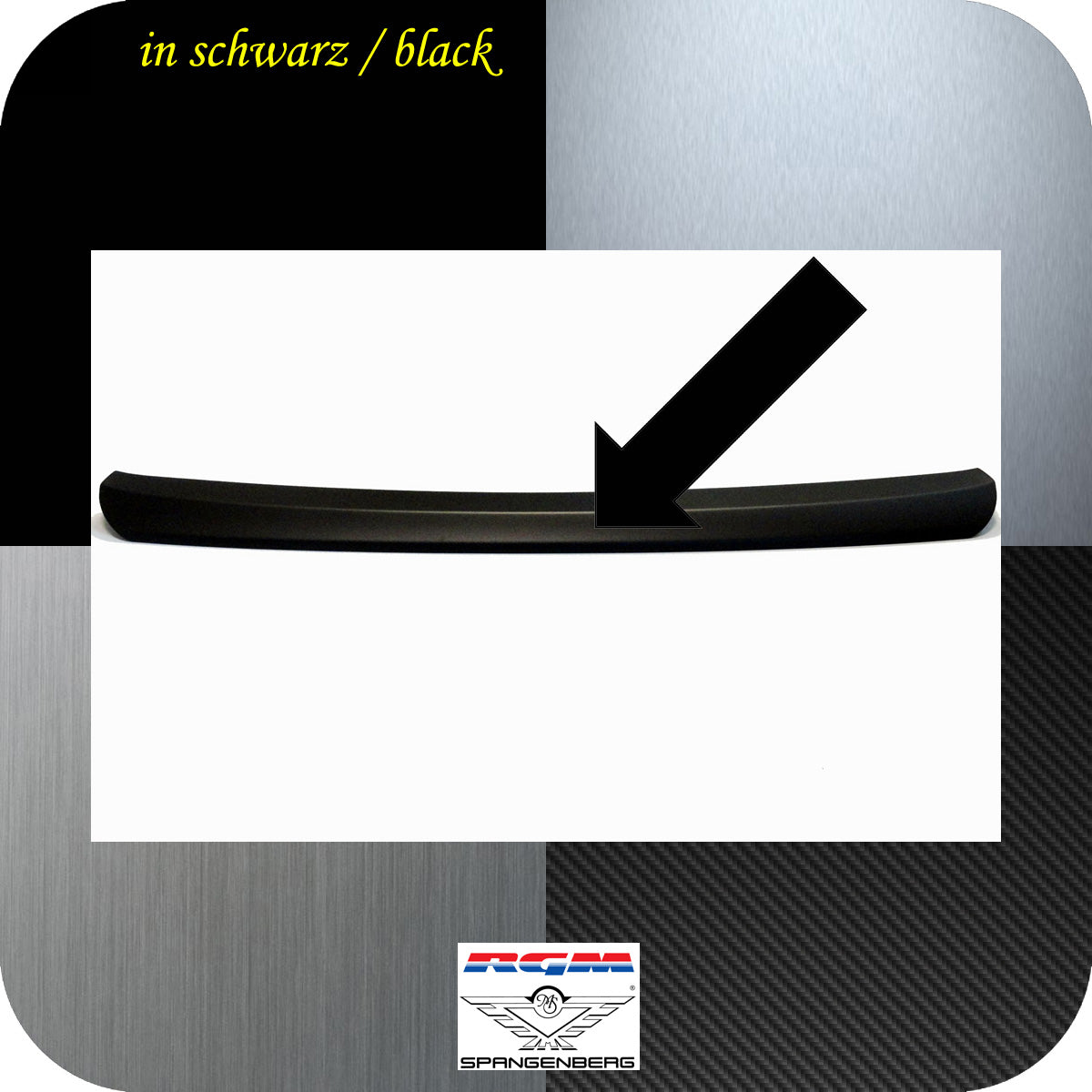 Ladekantenschutz schwarz für MINI ONE / COOPER / COOPER S IV 5-Tür 2021- 3501347 d