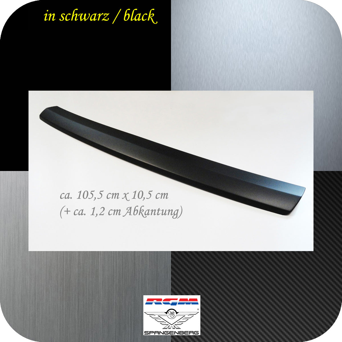 Ladekantenschutz schwarz für BMW X3 M-Style Typ G08 facelift ab 09.2021- 3501366 b