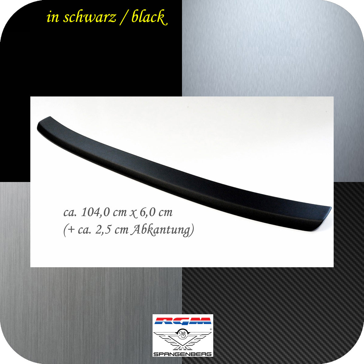 Ladekantenschutz schwarz für VW Taigo SUV ab Baujahr 09.2021- 3501369 c