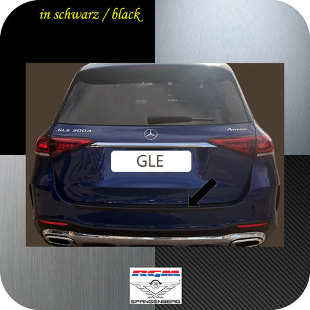 Ladekantenschutz schwarz für Mercedes GLE II Typ V167 SUV ab 10.2018- 3501381 b