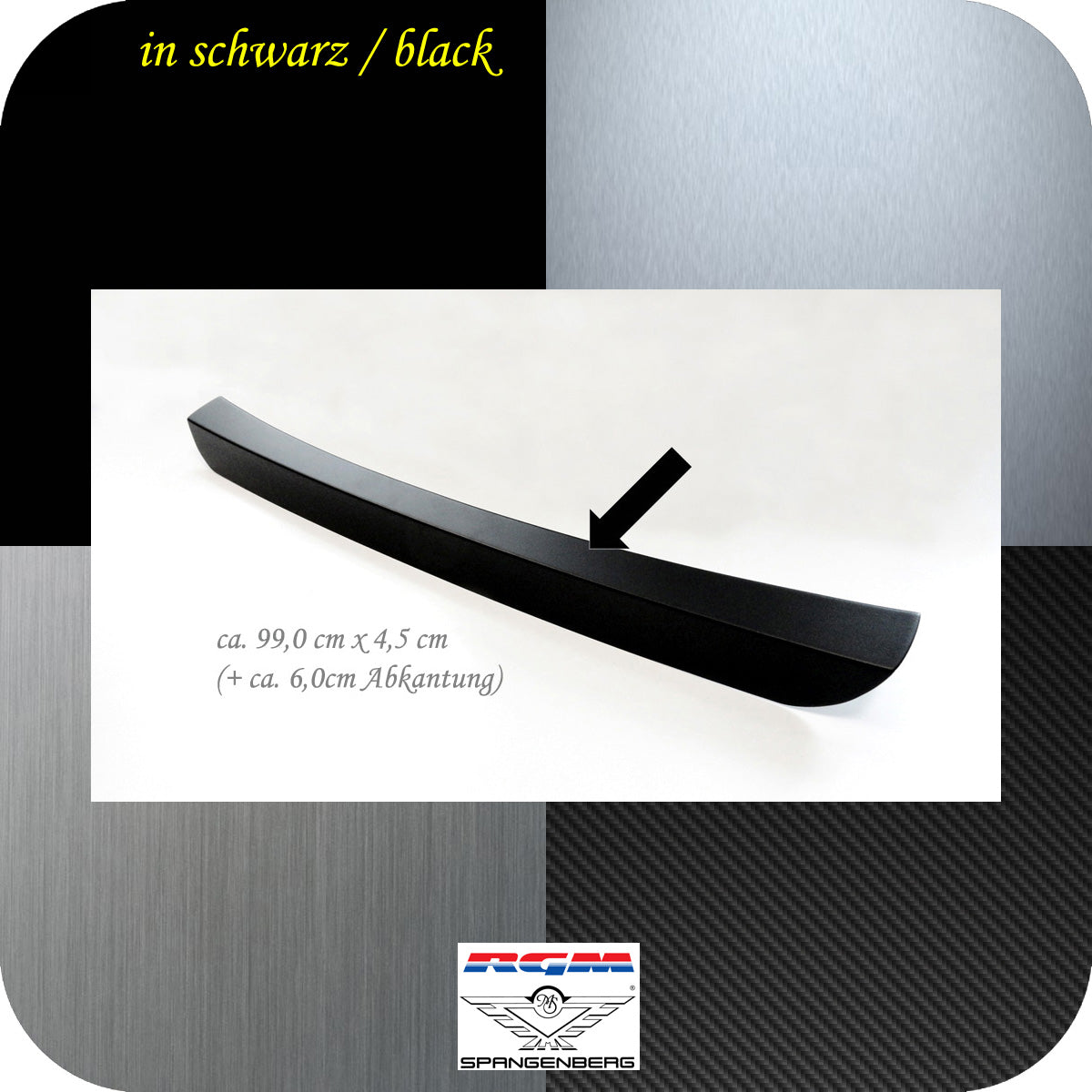 Ladekantenschutz schwarz für BMW iX M-Style SUV Typ i20 ab Bj. 07.2021- 3501388 c