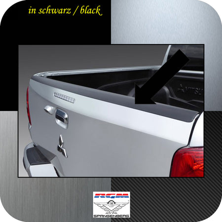 Heckklappen Schutzleiste ABS schwarz für Mitsubishi L200 5.Gen. 09.2015- 3510112 aa