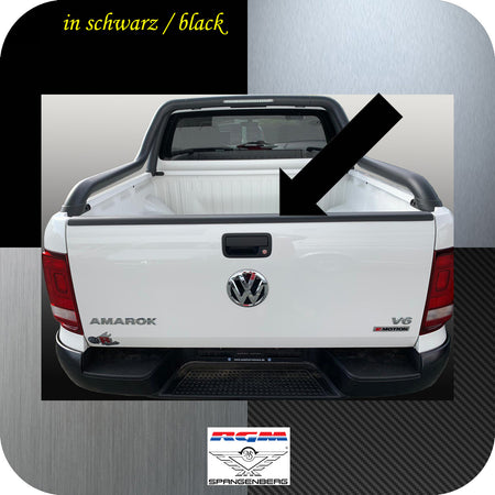 Heckklappen Schutzleiste ABS schwarz für VW Amarok ab Baujahr 2010- 3510114 c